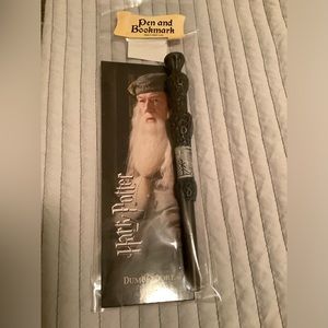Harry Potter Dumbledore pen and bookmark set